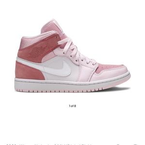 Air Jordan 1 Mid Digital Pink Size 6